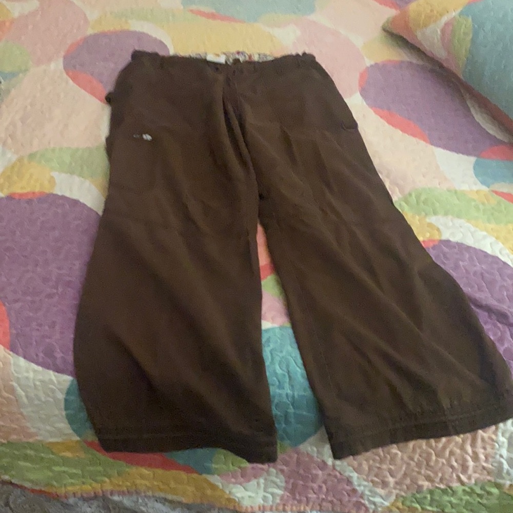 Brown Koi Scrub pants